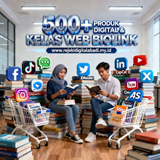 500 PRODUK DIGITAL + KELAS WEB