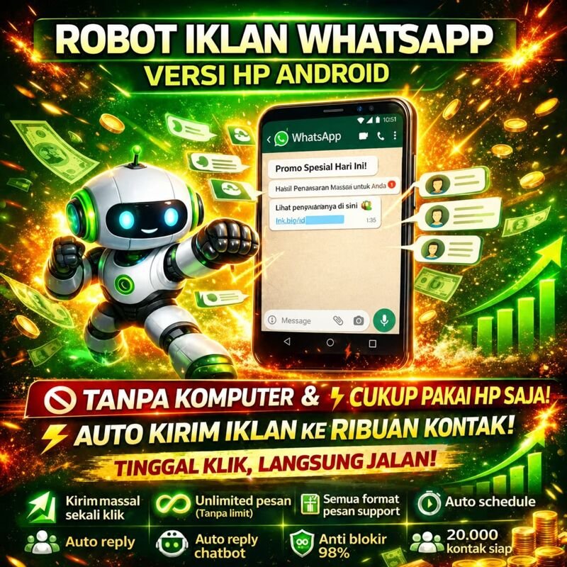 ROBOT IKLAN WHATSAPP